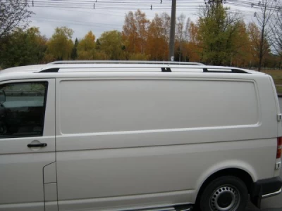 Relingi dachowe do Volkswagen T5 (2003-)/typ Crown, krótkie wersja. Erkul 37.SKP.01.03.KS.G