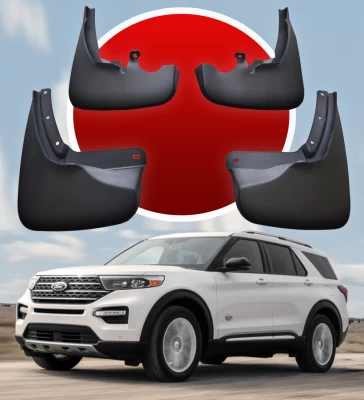 Chlapacze do Ford Explorer 2020–2026 HAVOC, pełny zestaw