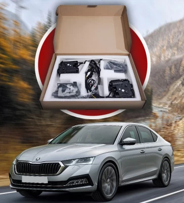 Zestaw domykania drzwi do Skoda Octavia A8 2020+, 4 szt.