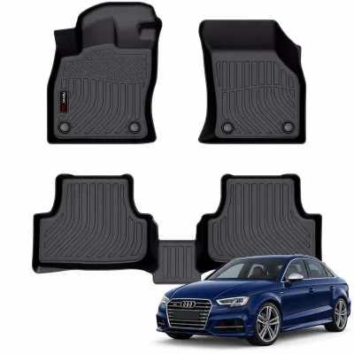 Floor mats for Audi S3 III 2012–2020 — HAVOC Maximum Coverage