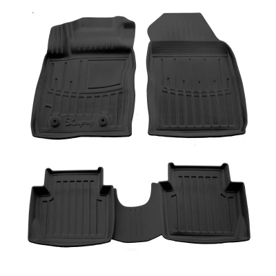 Polyurethane floor mats for Ford EcoSport 2 2013-2023 with raised edges, 4 pcs Stingray 5007294