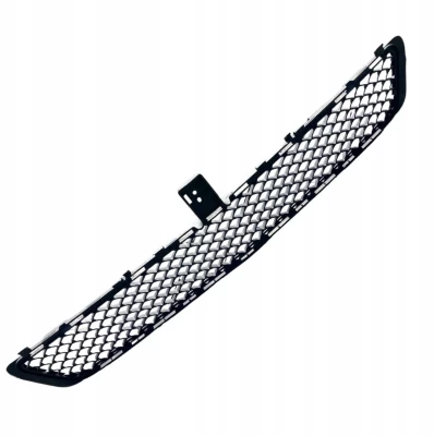 Kratka zderzaka Mercedes-Benz E-Class W212 2009-2012, Avantgarde, środkowa, czarna, AVTM, 2128850523, 184620910
