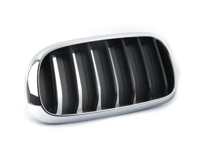 Lewa atrapa chłodnicy BMW X5 (F15) 2014-2018, chromowana/czarna, AVTM, 181425991 Lewa atrapa chłodnicy BMW X5 (F15) 2014-2018, chromowana/czarna, AVTM, 181425991