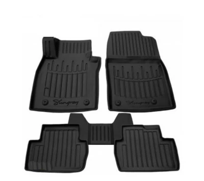 Polyurethane floor mats for Mercedes-Benz C-Class W206 2021-, with raised edges, 5 pcs, Stingray, 5012145 Polyurethane floor mats for Mercedes-Benz C-Class W206 2021-, with raised edges, 5 pcs, Stingray, 5012145