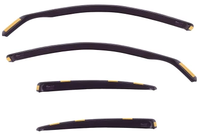 Owiewki szyb montowane w uszczelce do BMW E60 Sedan 2004- 4D 4 szt. 11132 Heko