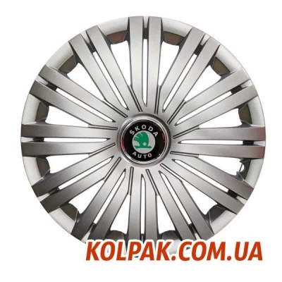 Model-specific wheel trims R15 for Skoda SKS 339