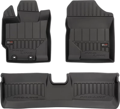 Dywaniki do Toyota Yaris 2011-2019, wersja niehybrydowa, Proline 3D, Frogum, FG 3D407749