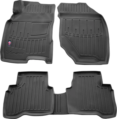 Dywaniki poliuretanowe do Nissan X-Trail T30 2001-2007, z podwyższonymi rantami, 5 szt., Stingray, 5014115