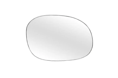 Wkład lusterka prawy Citroen C2/C3 2002-2009/Peugeot 206/206+ 1998-2003, wypukły, podgrzewany, regulacja elektryczna, AVTM, 8151CC, 186432283