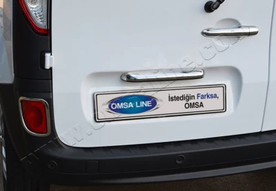 Chromowana listwa tablicy rejestracyjnej Renault Kangoo 2008-, OmsaLine, 6122052