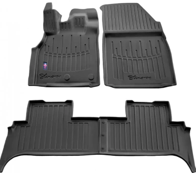 Dywaniki poliuretanowe do Renault Scenic 3/Grand Scenic 3 2009-2016, z podwyższonymi rantami, 4 szt., Stingray, 5018134