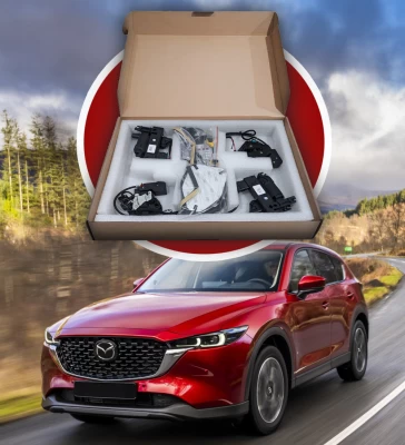 Zestaw domykania drzwi do Mazda CX-5 2017–2025