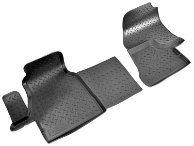 Dywaniki poliuretanowe do Mercedes-Benz Sprinter 1995-2006/Volkswagen LT 2000-2006, przednie, Norplast, NPL-Po-56-70