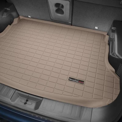 Mata do bagażnika Nissan X-Trail/Rogue 2014-2018, 5 miejsc, beżowa, WeatherTech 41691 Mata do bagażnika Nissan X-Trail/Rogue 2014-2018, 5 miejsc, beżowa, WeatherTech 41691