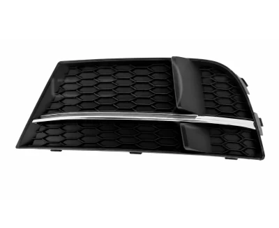 Kratka zderzaka lewa Audi A3 2017-2020, S-Line, z chromowaną listwą, AVTM, 8V3807681NESM, 181225913
