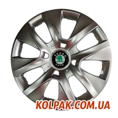 Model-specific wheel trims R15 for Skoda SKS 334