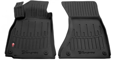 Polyurethane floor mats for Audi A4 B8 2007-2015, with raised edges, 2 pcs, Stingray, 5030042 Polyurethane floor mats for Audi A4 B8 2007-2015, with raised edges, 2 pcs, Stingray, 5030042
