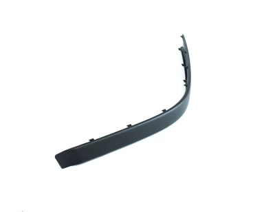 Listwa zderzaka przednia prawa BMW 5-Series E39 1996-2000, 43 mm, czarna, bez chromu, AVTM, 51118159352, 180065922