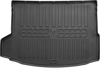 Poliuretanowa mata do bagażnika Volkswagen Golf 6 HB 2008-2012, dolna półka, z podwyższonymi rantami, Stingray 6024411