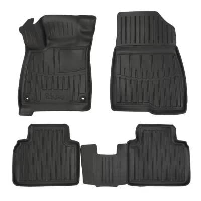Polyurethane floor mats for Honda Accord 10 2017-2022 with raised edges, 4 pcs Stingray 5008164