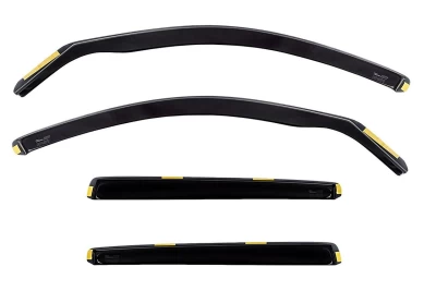 Owiewki szyb montowane w uszczelce do BMW E91 5d Combi 2005-2012 4 szt. 11143 Heko