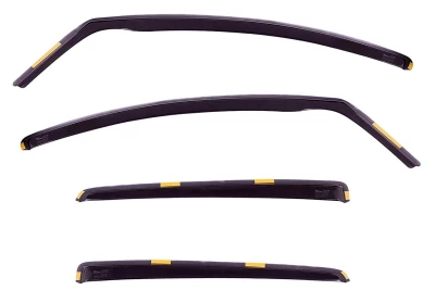 Owiewki szyb montowane w uszczelce do Mercedes W245 2004-4D 4 szt. 23247 Heko