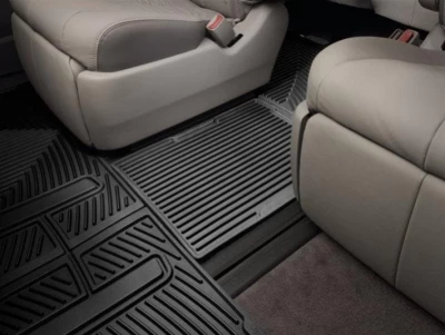 Transmission tunnel mat for Toyota Sienna 2010-, for rear transmission tunnel, 1 pc, black, Weathertech W247