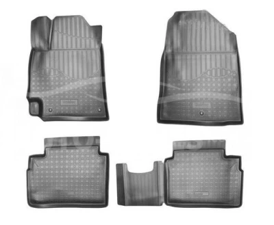 Polyurethane floor mats for Hyundai Elantra 6 2015-, L.Locker, 204030501