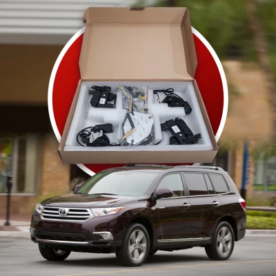 Zestaw domykania drzwi do Toyota Highlander 2008–2014, 4 szt.