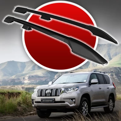 Relingi dachowe HAVOC do Toyota Land Cruiser Prado 150 2018–2022, czarne
