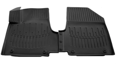 Polyurethane floor mats for Hyundai Ioniq 5 2021-/Kia EV6 2021-, with raised edges, 2 pcs, Stingray, 5009122
