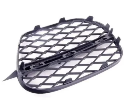 Kratka zderzaka lewa BMW X5 E70 2010-2013, czarna, otwarta, AVTM, 51117222857, 181418915