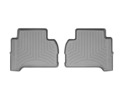 Dywaniki do Volkswagen Amarok 2009-2014, z podwyższonymi rantami, tylne, szare, Weathertech 463262