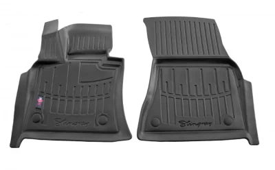 Polyurethane floor mats for BMW X5 F15 2013-2018/X6 F16 2014-2019, with raised edges, 2 pcs, Stingray, 5027062 Polyurethane floor mats for BMW X5 F15 2013-2018/X6 F16 2014-2019, with raised edges, 2 pcs, Stingray, 5027062