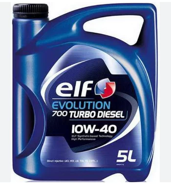 Olej silnikowy Elf Evolution 700 Turbo Diesel 10W40 5 L ELF 201553 Olej silnikowy Elf Evolution 700 Turbo Diesel 10W40 5 L ELF 201553