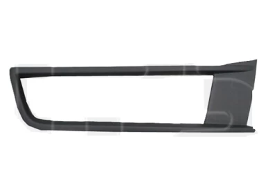 Kratka zderzaka prawa Volkswagen Touran 2015-, z otworem, czarna, faktura AVTM 187446914