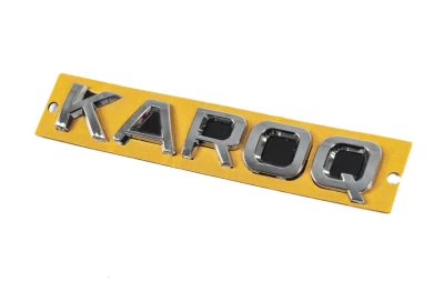 Emblemat z napisem "Karoq", 148×25 mm, AVTM, 6459084