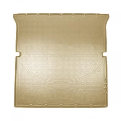 Polyurethane boot mat for BMW X7 G07 2018-, folded third row, beige, Norplast NPA00-T07-791-B