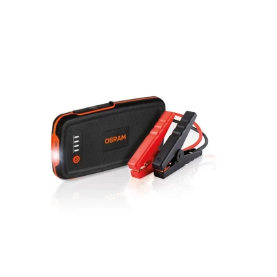Ładowarka akumulatora i Urządzenie rozruchowe (12V, 6000mAh) wbudowany latarka Osram OBSL200