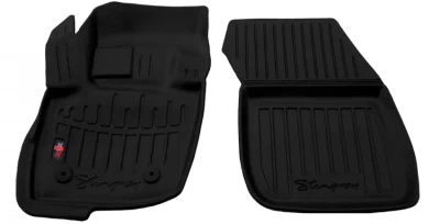 Polyurethane floor mats for Ford Mondeo 5 2014-/Fusion 2012-2016, USA, with raised edges, 2 pcs, Stingray, 5007052