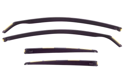 Owiewki szyb montowane w uszczelce do Audi A6 (C6) Sedan 2004-2011 4D 4 szt. 10217 Heko
