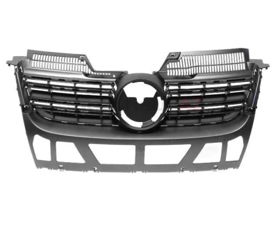 Atrapa chłodnicy Volkswagen Golf 5 Combi/Jetta 2007-2009, z chromowaną listwą, AVTM, 189544990