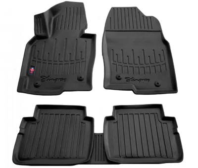 Polyurethane floor mats for Mazda CX-5 KE 2012-2017, Europe, with raised edges, 5 pcs, Stingray, 5011095