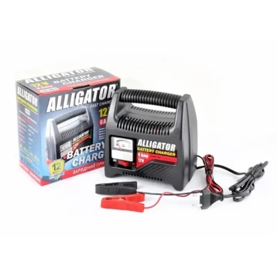Ładowarka do ALLIGATOR (12V, 6 A, 80 A·h, 1.4 m linka) ALLIGATOR AC803