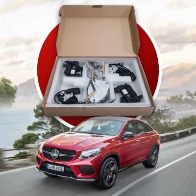 Zestaw domykania drzwi do Mercedes GLE Coupe C292 2015–2019, 4 szt.