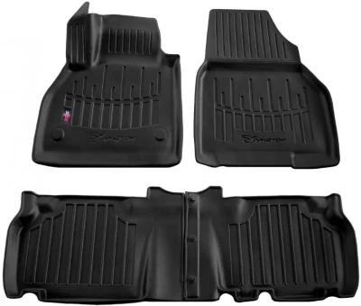 Dywaniki poliuretanowe do Renault Kangoo 2008-2019, 4 szt., z podwyższonymi rantami, 5 szt., Stingray, 5018114