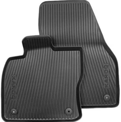 Original floor mats for Skoda Karoq 2017-, front 2 pcs VAG 57B061502