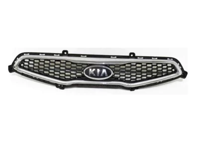 Atrapa chłodnicy Kia Picanto 2011-2016, z chromowaną ramką, AVTM, 184043990