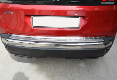 Chromowana listwa klapy bagażnika (stal nierdzewna) Peugeot 3008 2016-, Carmos, 64599457
