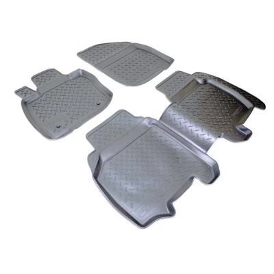 Polyurethane floor mats for Honda Civic 8 EU FK1 2006-2012, 5 doors, Norplast, NPL-Po-30-09